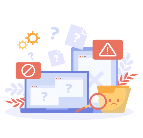 Page not found illustration